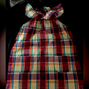 Tea Collection sleeveless plaid dress 7